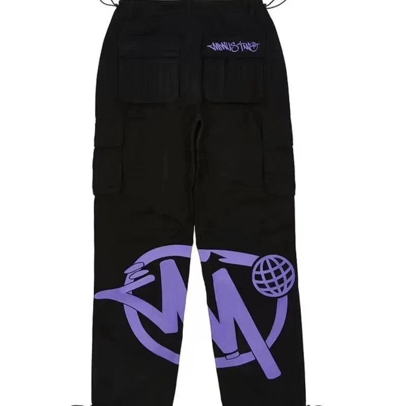 Minus Two Cargo Pants Black Pink