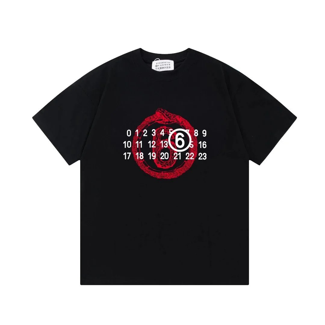 MM6 Maison Margiela Ouroboros Numeric Logo T-Shirt