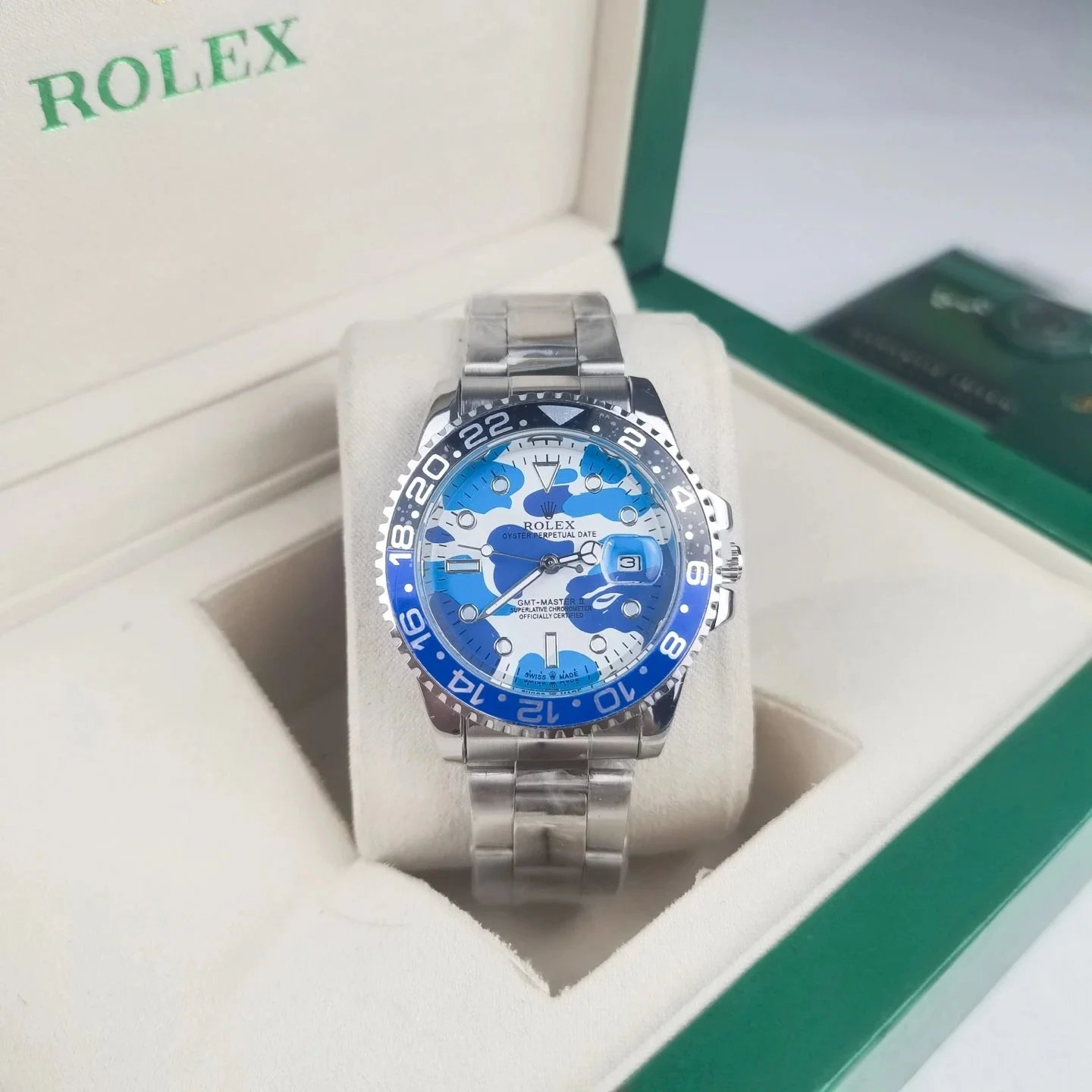 Rolex GMT-Master II Camouflage Dial Oyster Bracelet