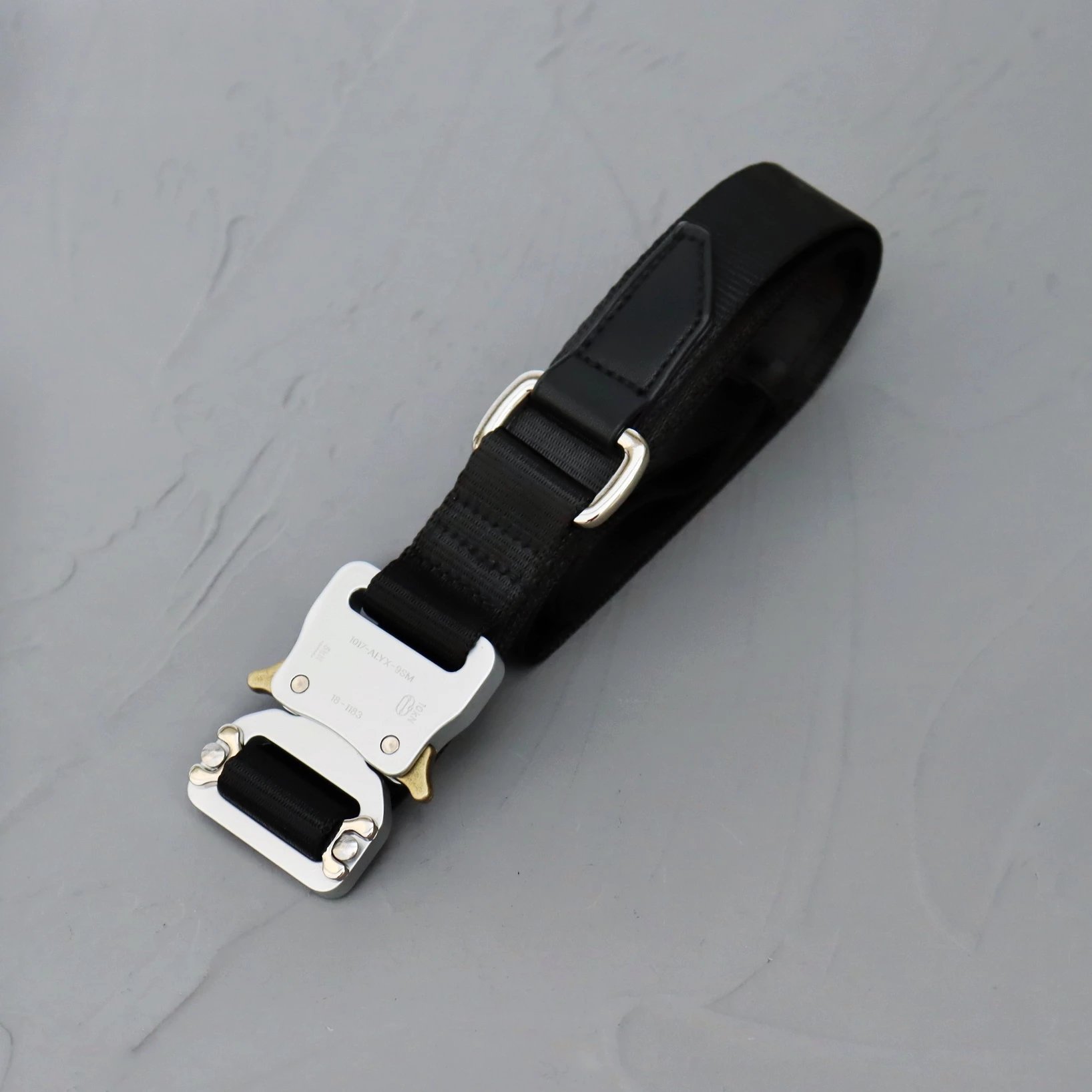 1017 ALYX 9SM Medium Rollercoaster Belt Black