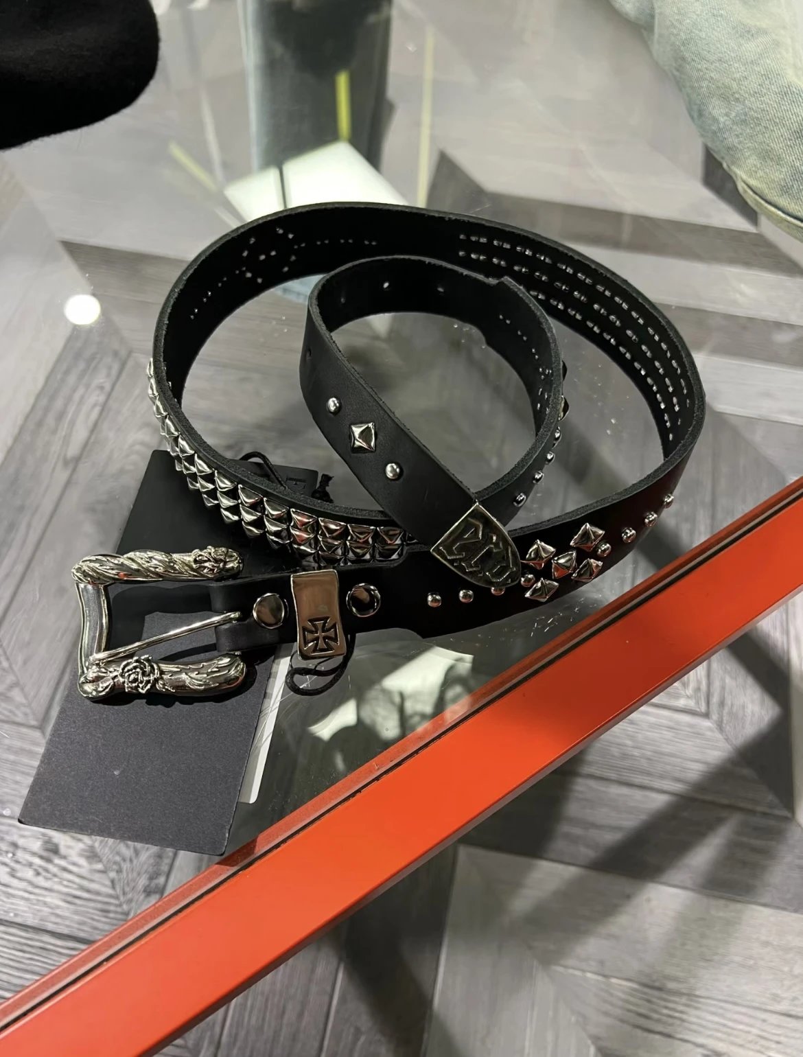 Enfants Riches Déprimés Gun Texas Serenade Belt Black
