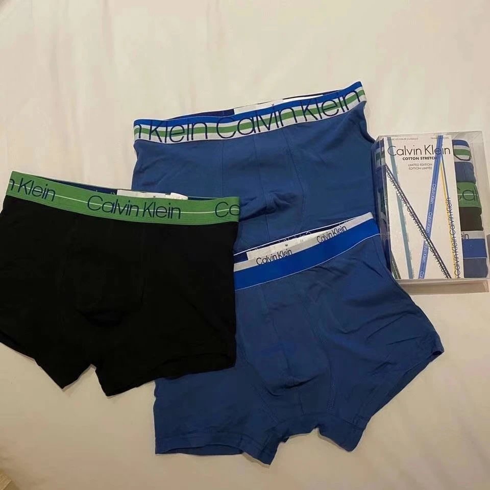 Calvin Klein Underwear Mesh Trunk Boxer Briefs 3-Pack