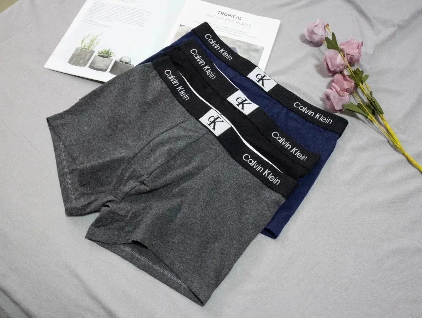 Calvin Klein Underwear CK 96 Cotton Stretch Trunks 3-Pack
