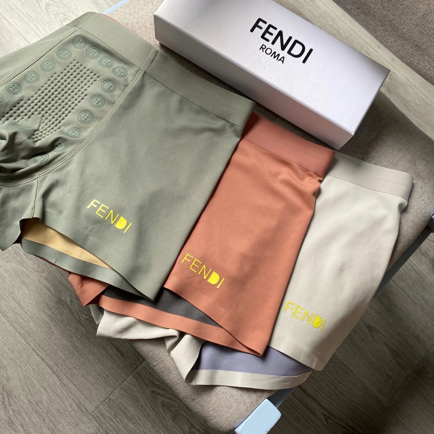 Fendi Printed Boxer Briefs (3-Pack)