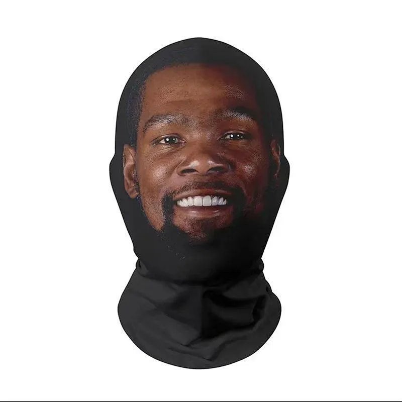 Unbranded Kobe Bryant 3D Print Realistic Celebrity Face Balaclava Mask