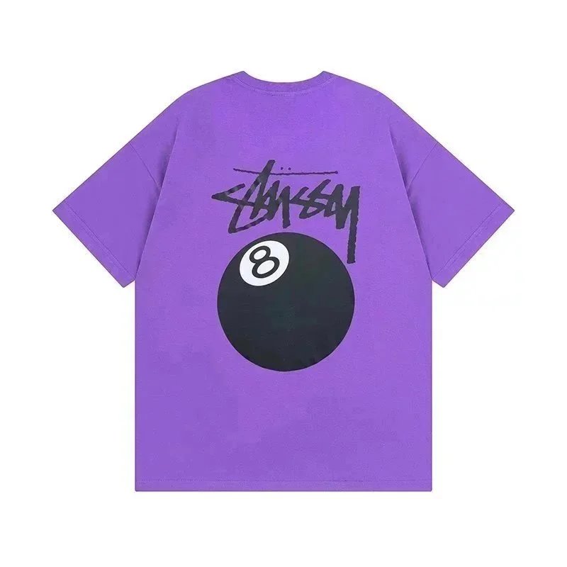 Stüssy 8 Ball Pigment Dyed T-Shirt Pigment Blue