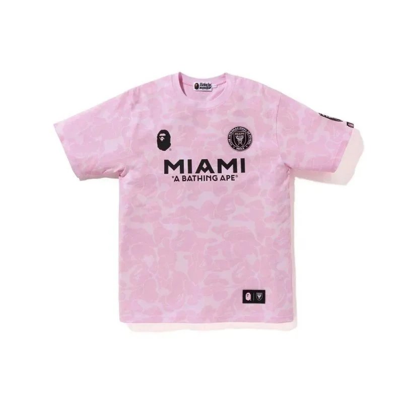 BAPE x Inter Miami CF Camo Tee Pink