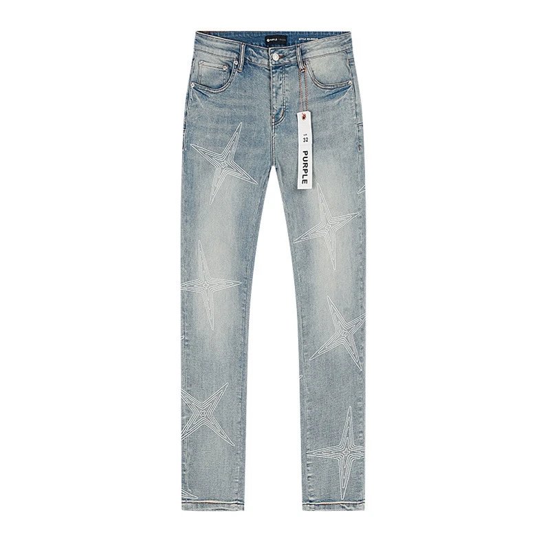 Purple Brand Light Indigo Skinny Tuffetage Jean