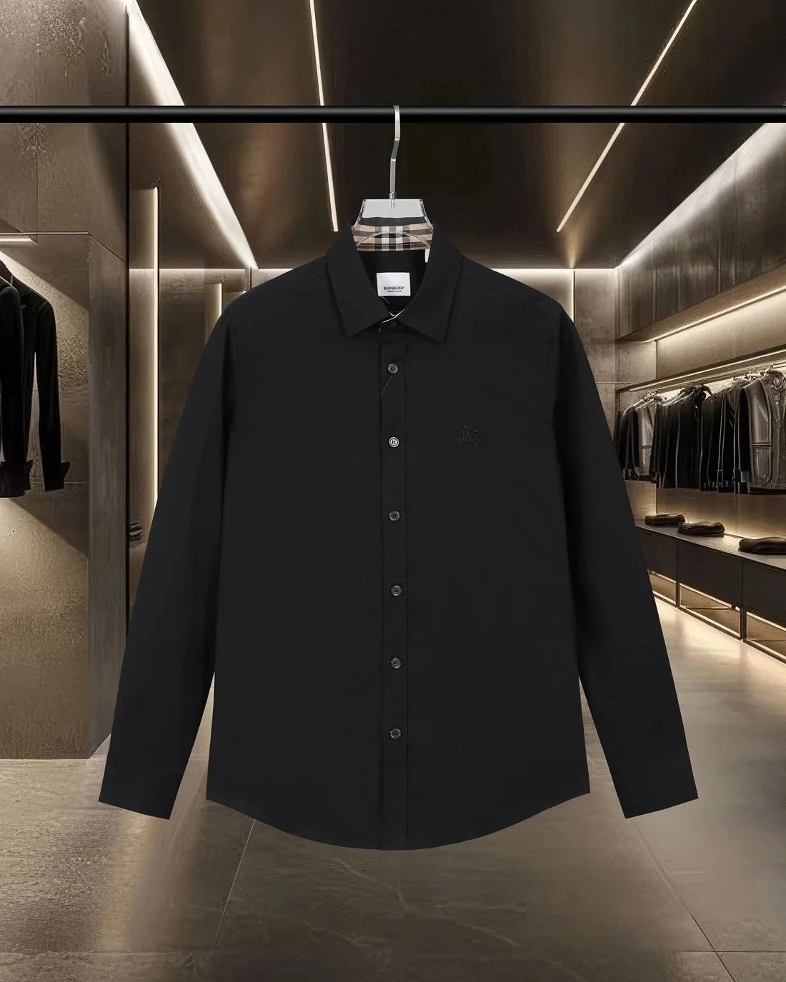 Burberry EKD Stretch Cotton Shirt