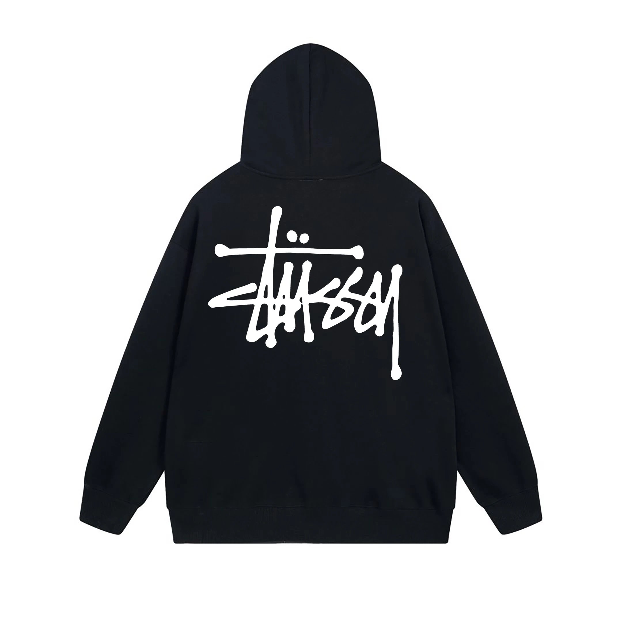 Stüssy Basic Hoodie Black