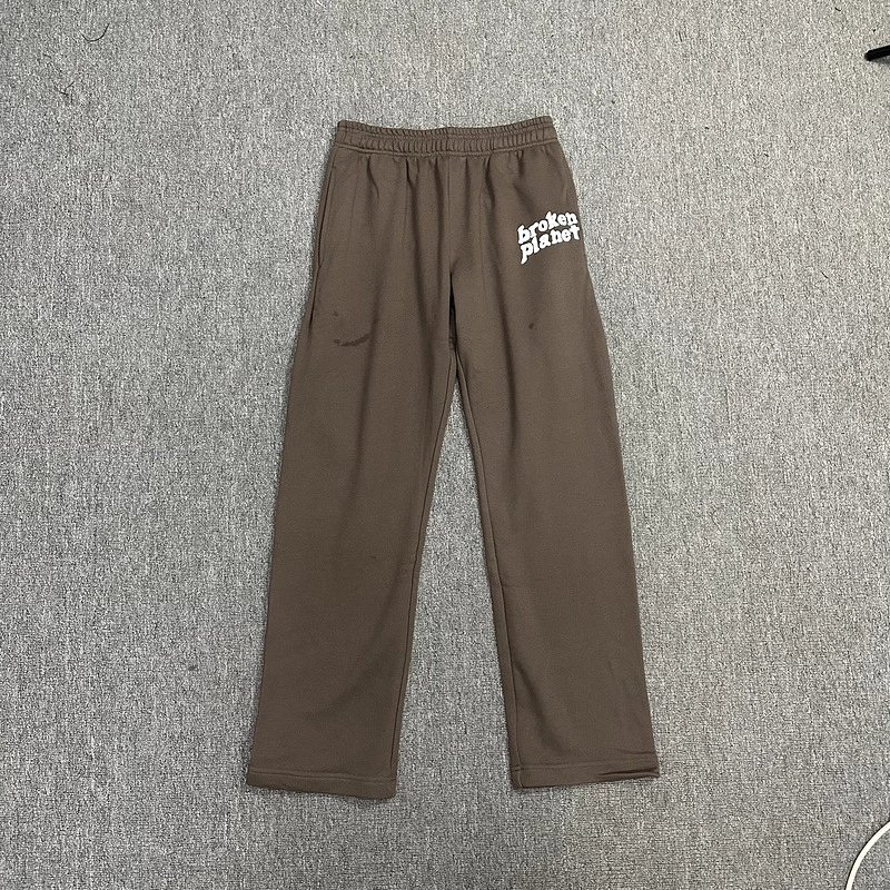Broken Planet Straight Leg Sweatpants Ruby Red