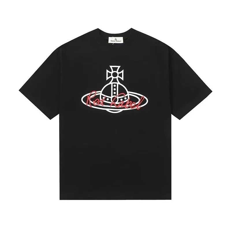 Vivienne Westwood Red Label Rough Stitch Orb T-Shirt Black