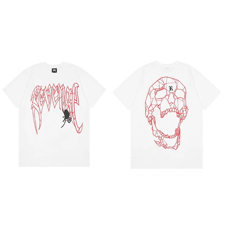 Revenge Skull T-Shirt Black