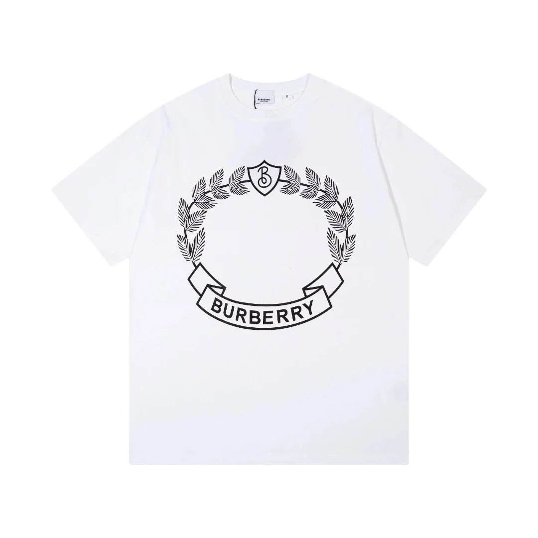 Burberry Oak Leaf Crest Cotton Oversized T-Shirt
