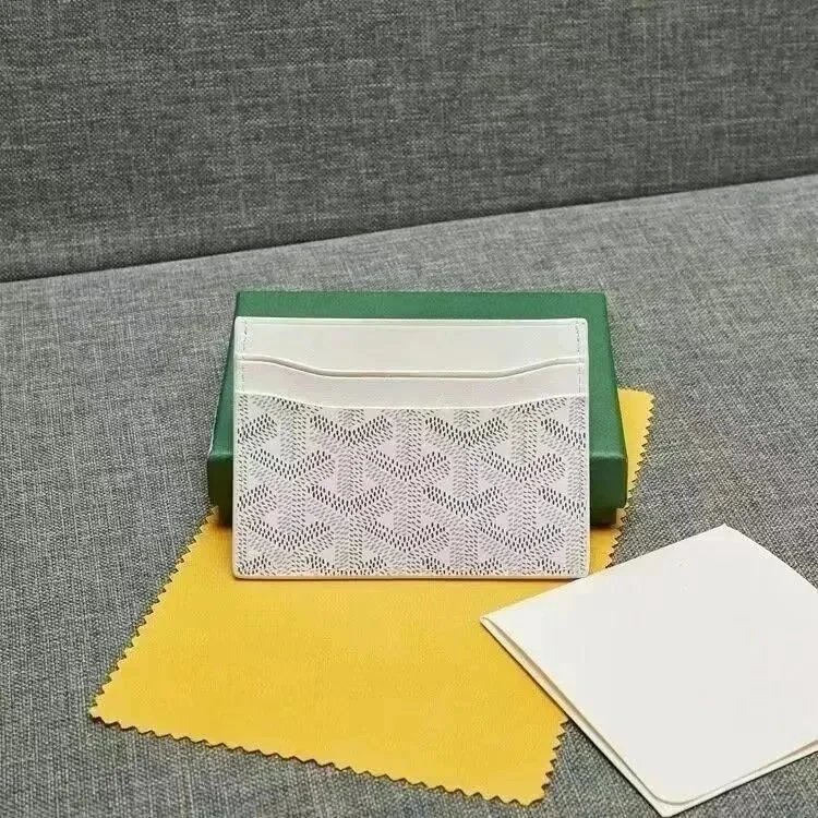 Goyard Saint-Sulpice Card Holder Burgundy