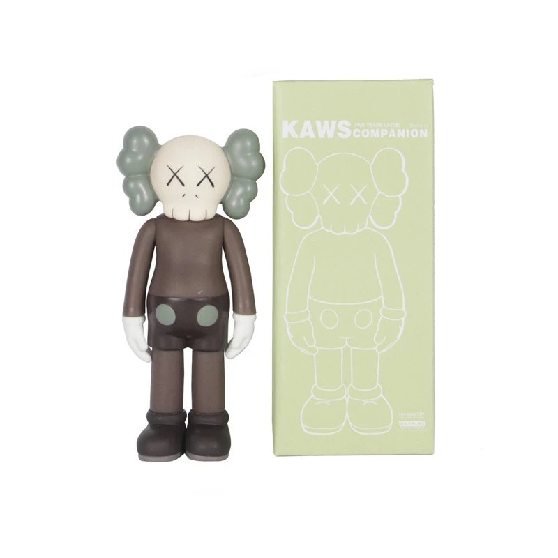 KAWS Companion Five Years Later Vinyl Figure Black
