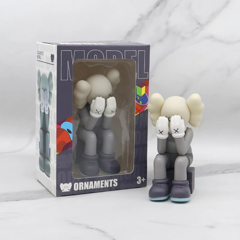 KAWS HOLIDAY TAIPEI Vinyl Figure Grey