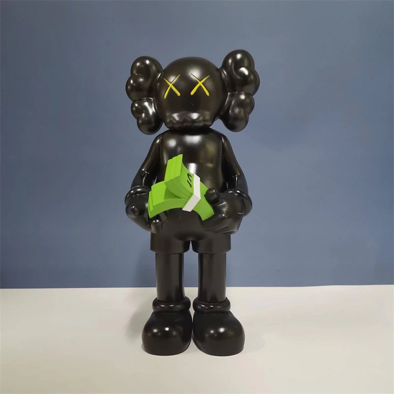 KAWS Companion Counting Money Figure Brown