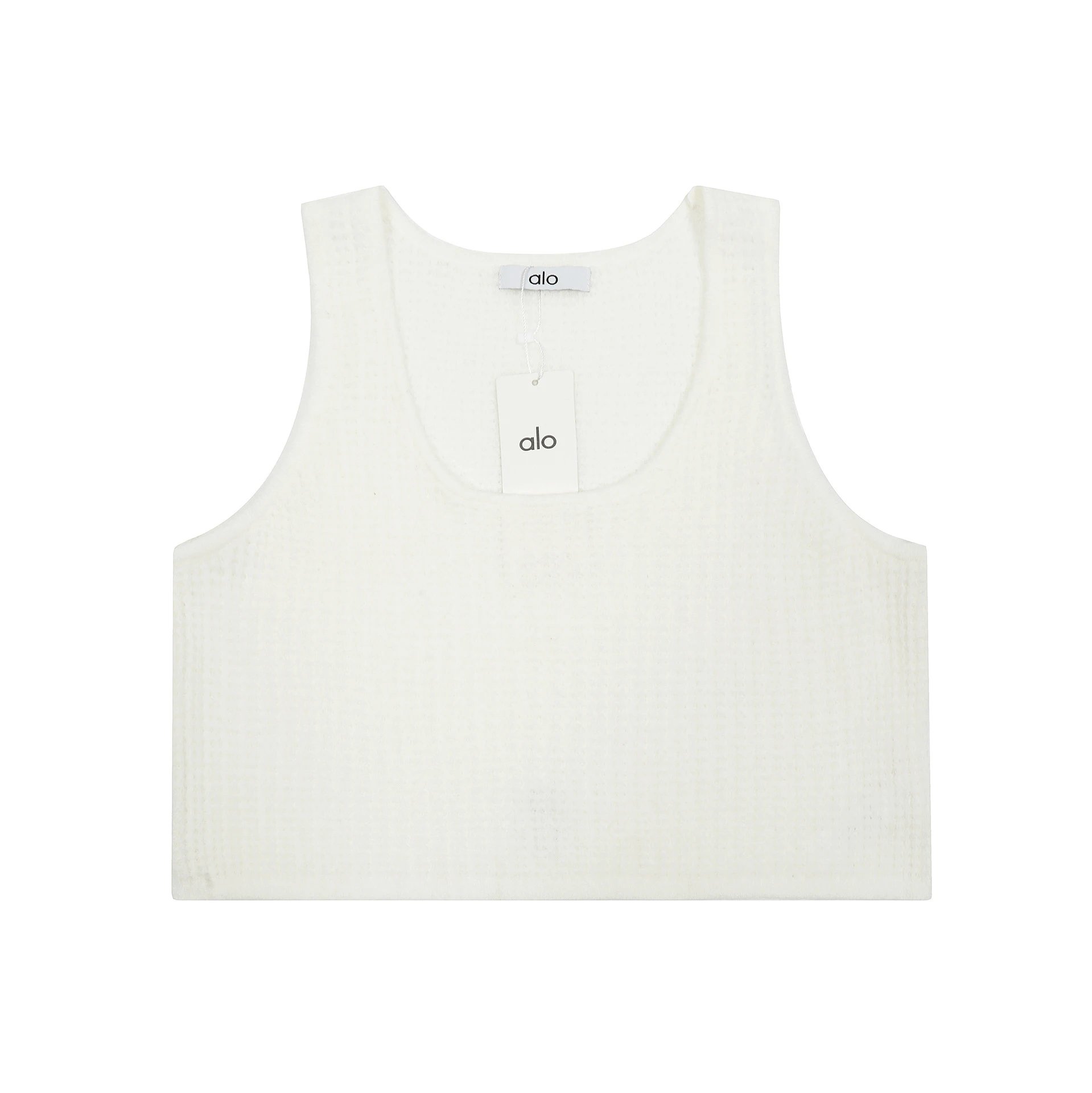 Alo Yoga Knit Cropped Tank Top