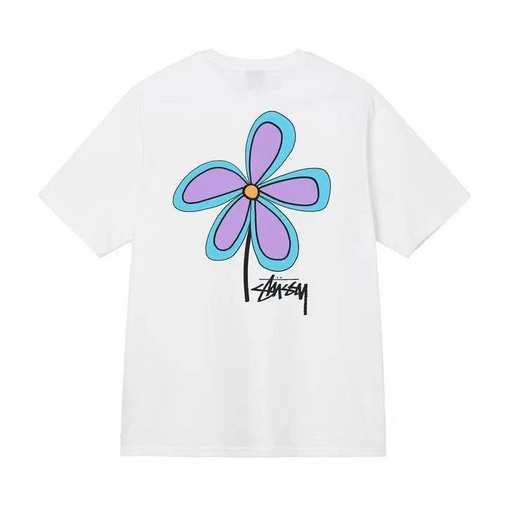 Stüssy Flower Tee Black