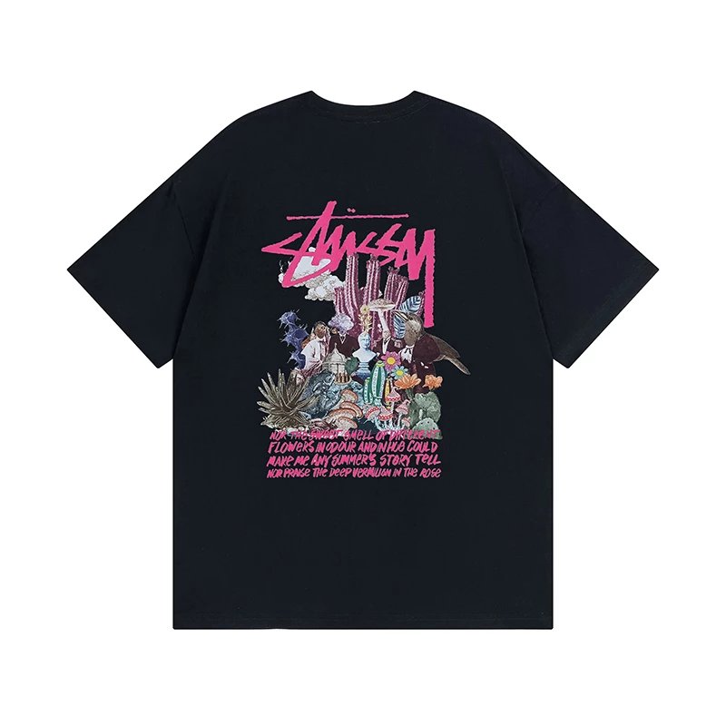 Stüssy Psychedelic T-Shirt Yellow