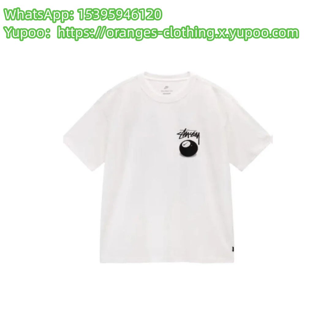 Nike x Stüssy 8 Ball T-Shirt 'White'