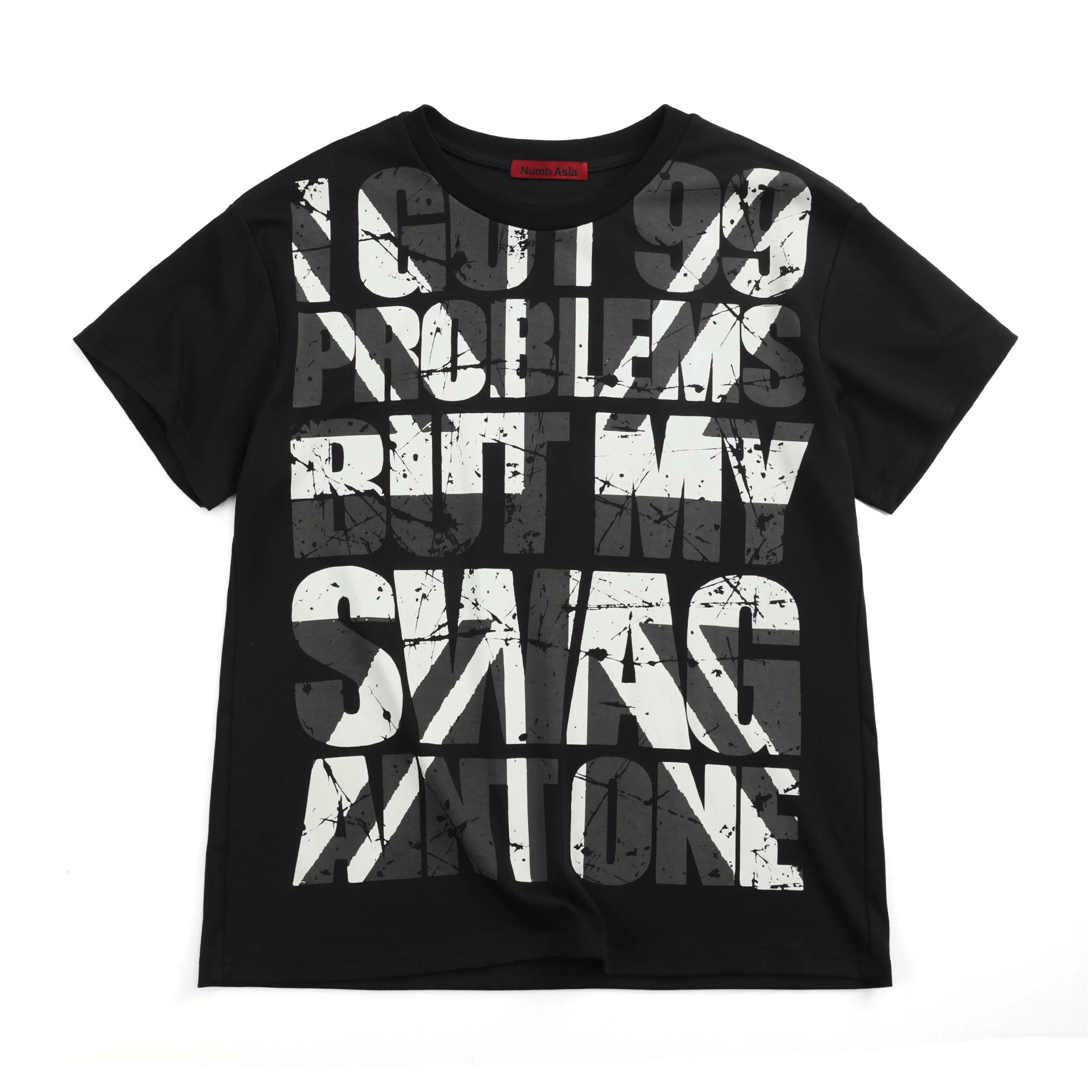 NumbAsia SWAGLIFE Union Jack 99 Problems T-Shirt Black