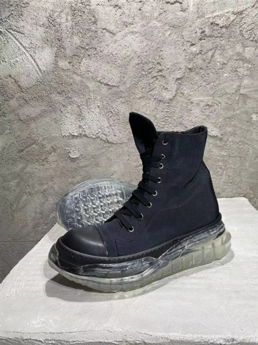 Rick Owens DRKSHDW Abstract Sneak High 'Black'