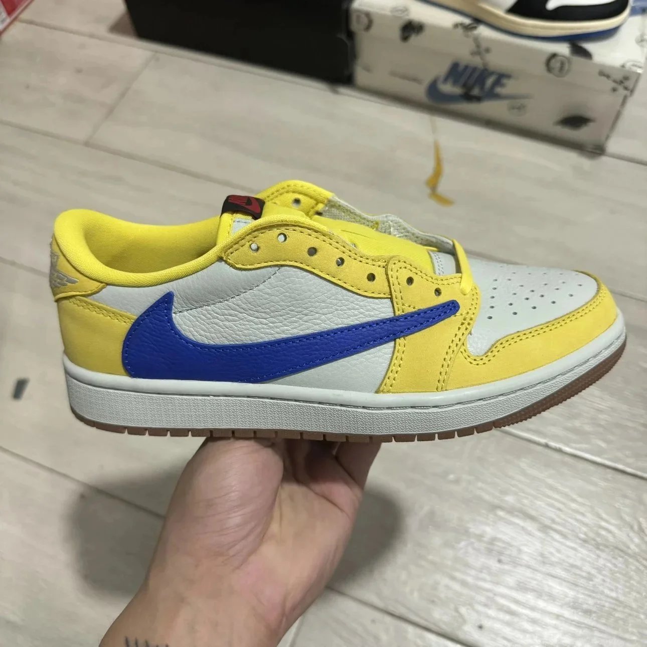 Air Jordan 1 Retro Low OG SP Travis Scott Black Phantom