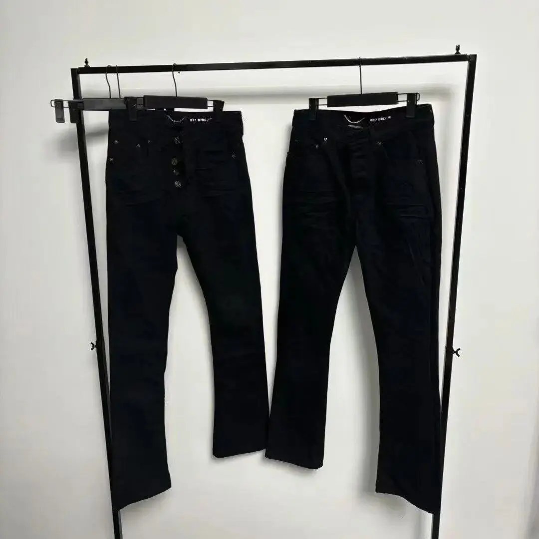 Saint Laurent D17 M/BC-LW Bootcut Jeans Black