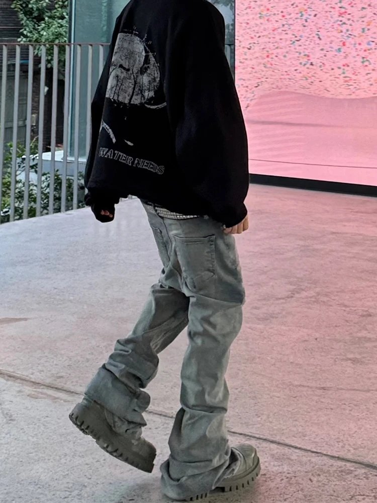 Rick Owens DRKSHDW Bolan Bootcut Jeans Grey
