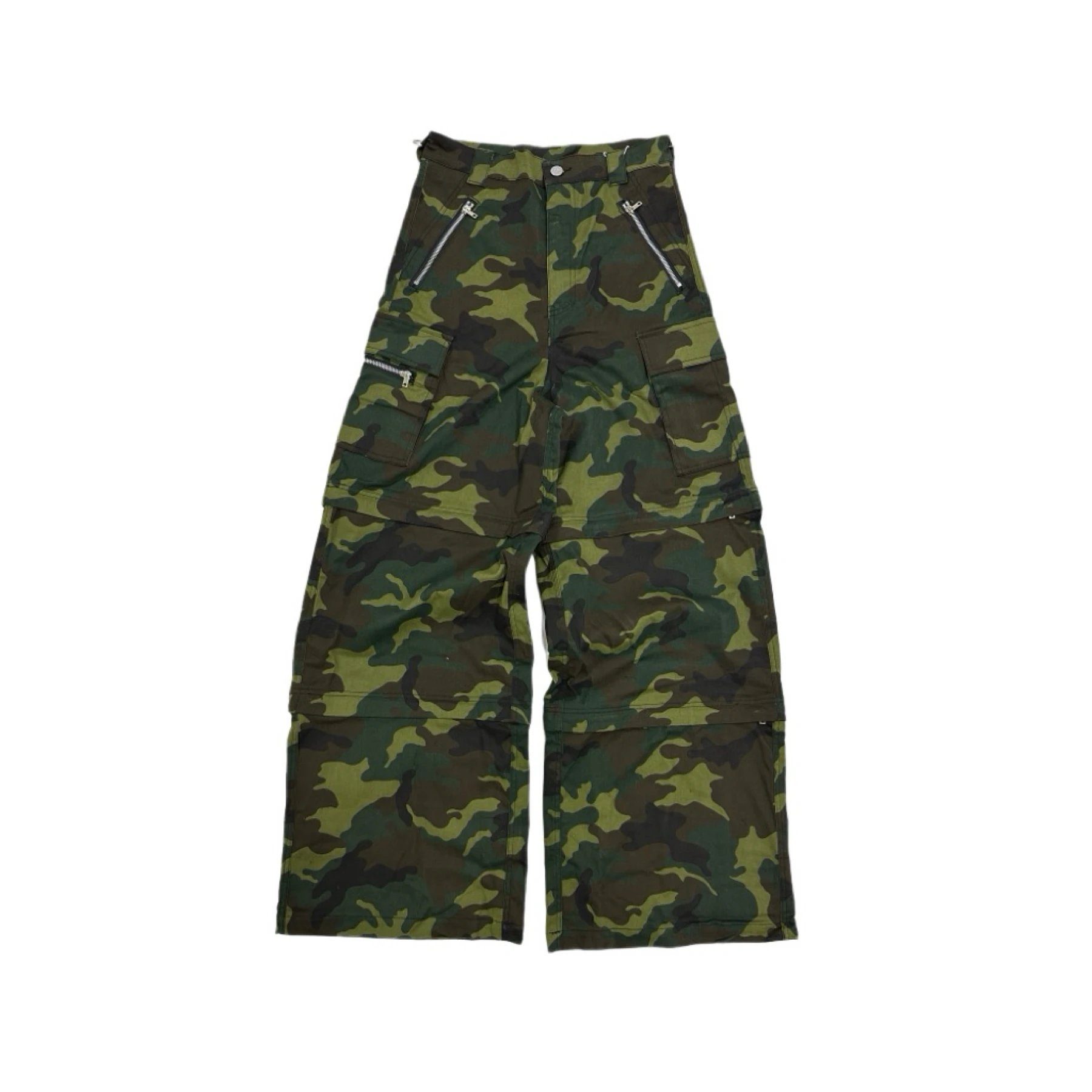 VETEMENTS Transformer Camouflage Cargo Pants Green