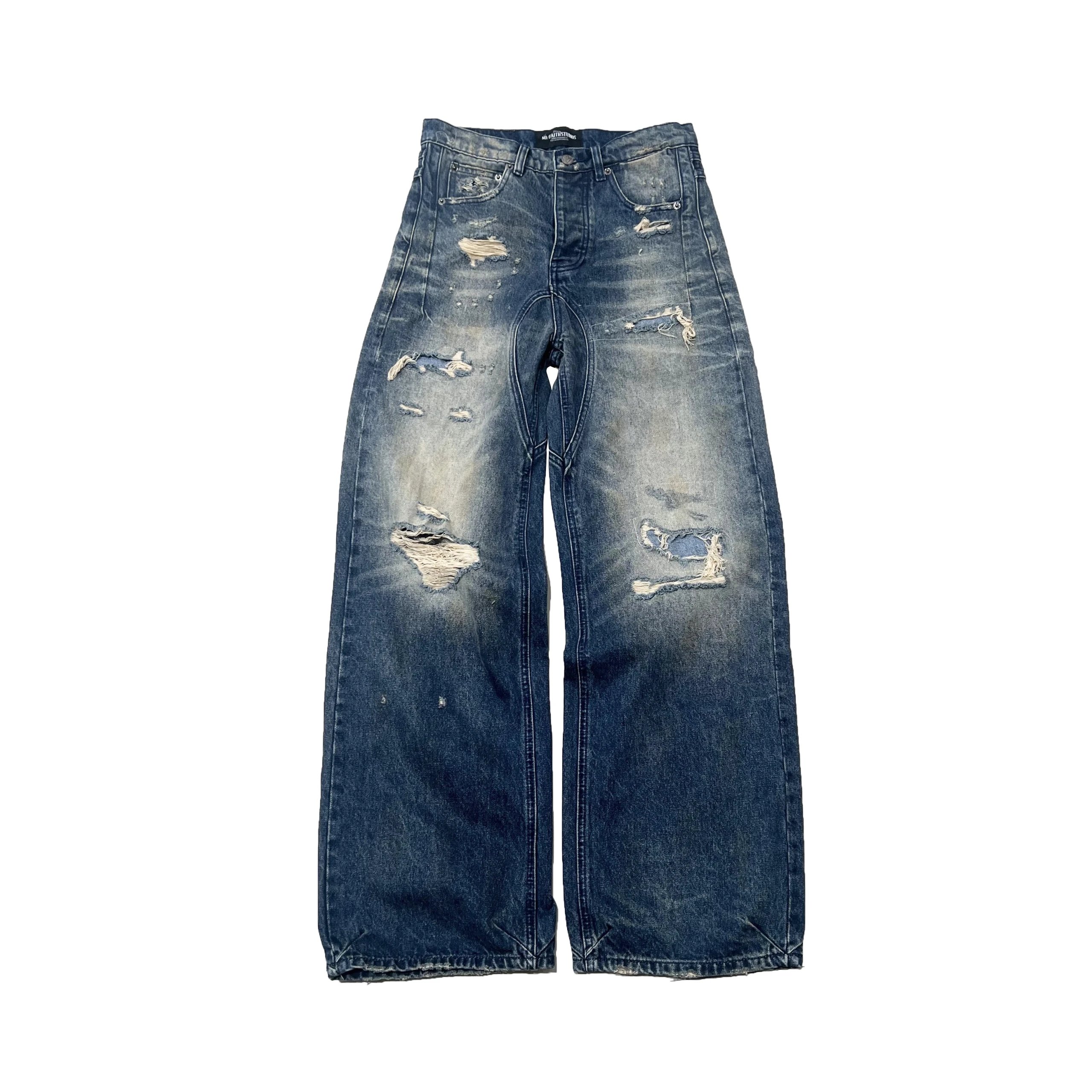 NO/FAITH STUDIOS Italy Ocean Loose Cut Denim