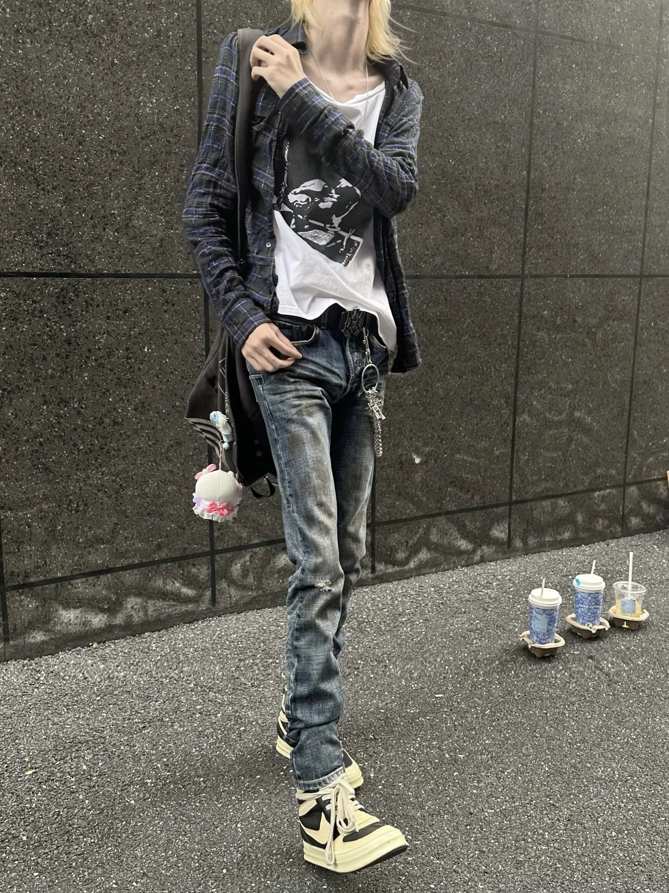 Undercover SS07 Plaid Shirt