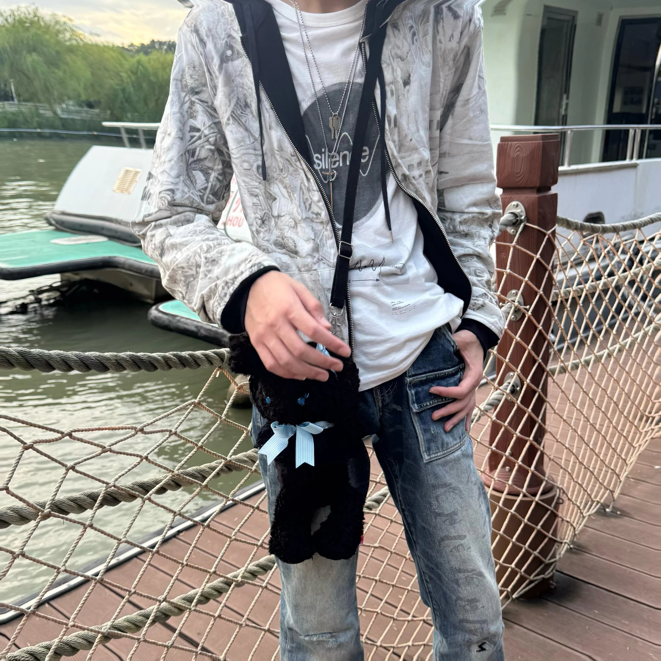 Undercover x Alakazam SS08 Surrealist Reversible Zip Hoodie