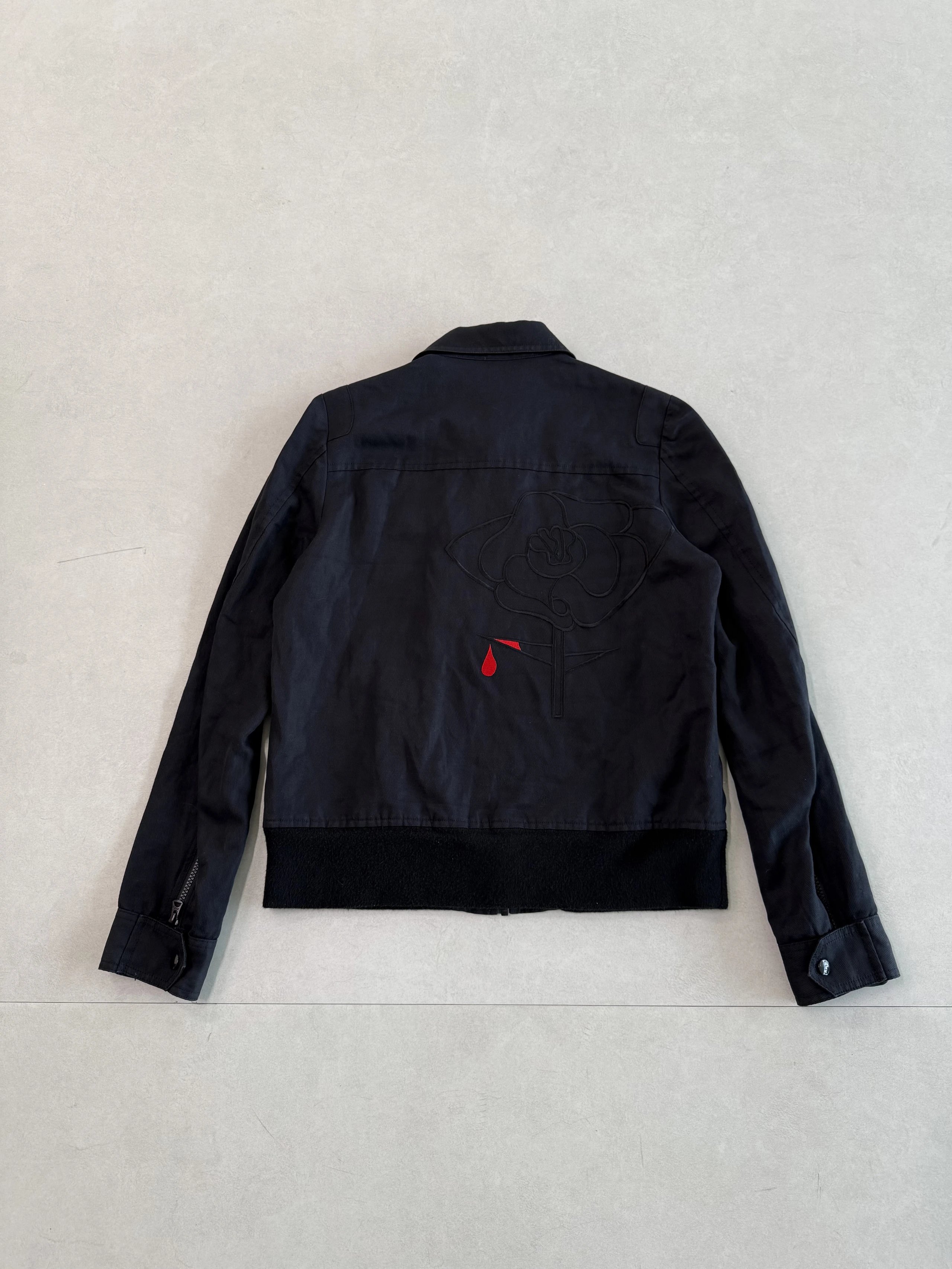 Undercoverism SS07 Purple Bleeding Rose Jacket