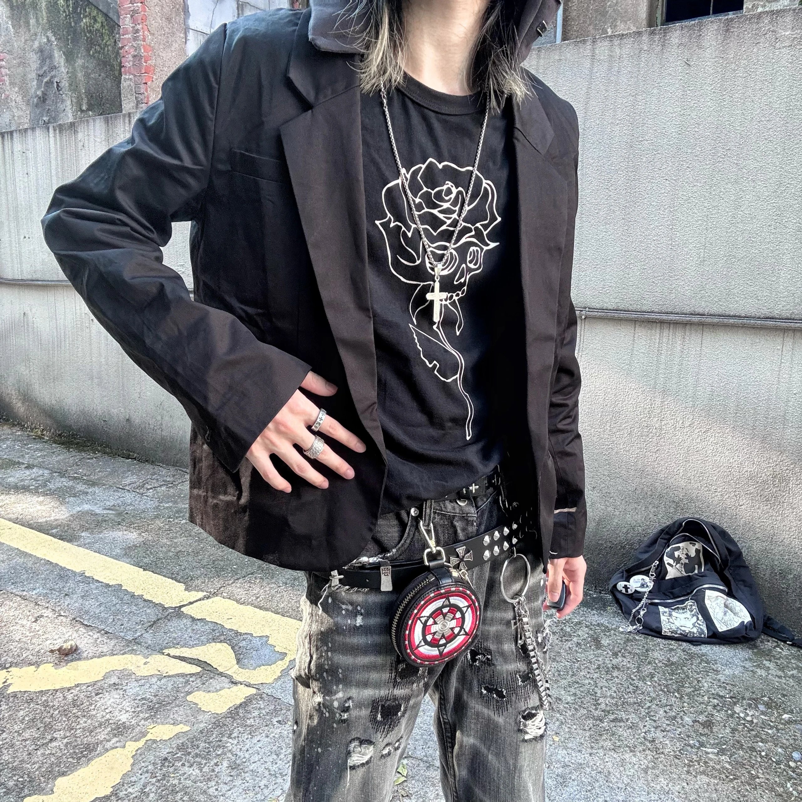 Undercover SS06 T Hooded Docking Blazer Jacket