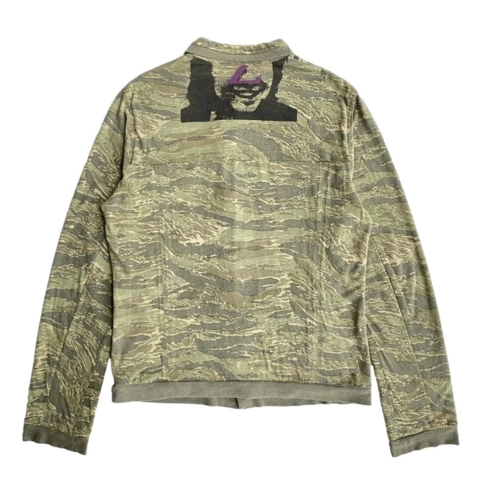 Undercover SS06 'T' Hybrid Tiger Camo Zip Jacket