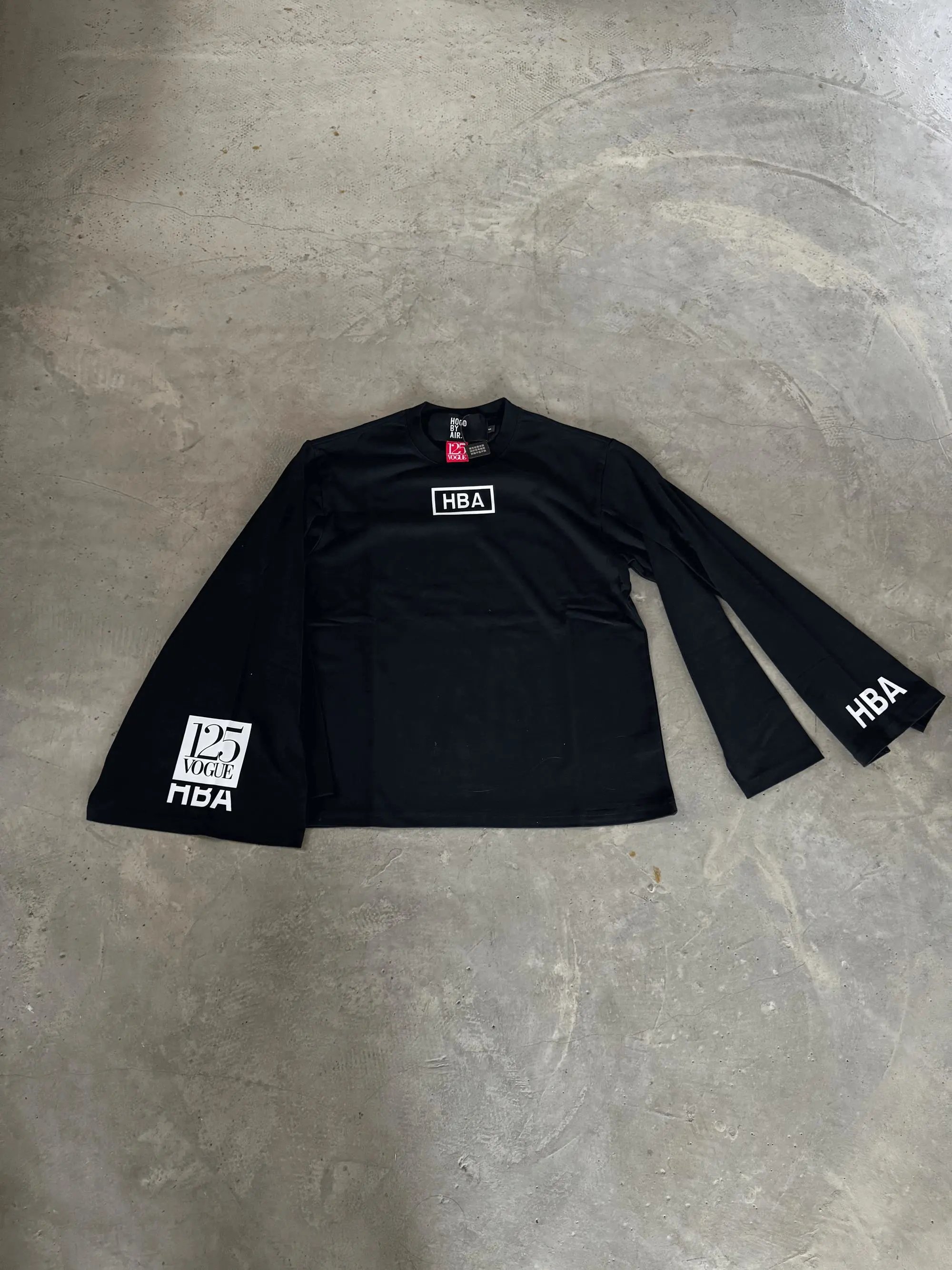 Hood By Air x Vogue 125th Anniversary 'Never Trust a Vogue Girl' Long Sleeve T-Shirt Black
