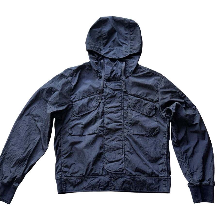 C.P. Company Chrome-R Hooded Lens Jacket Navy
