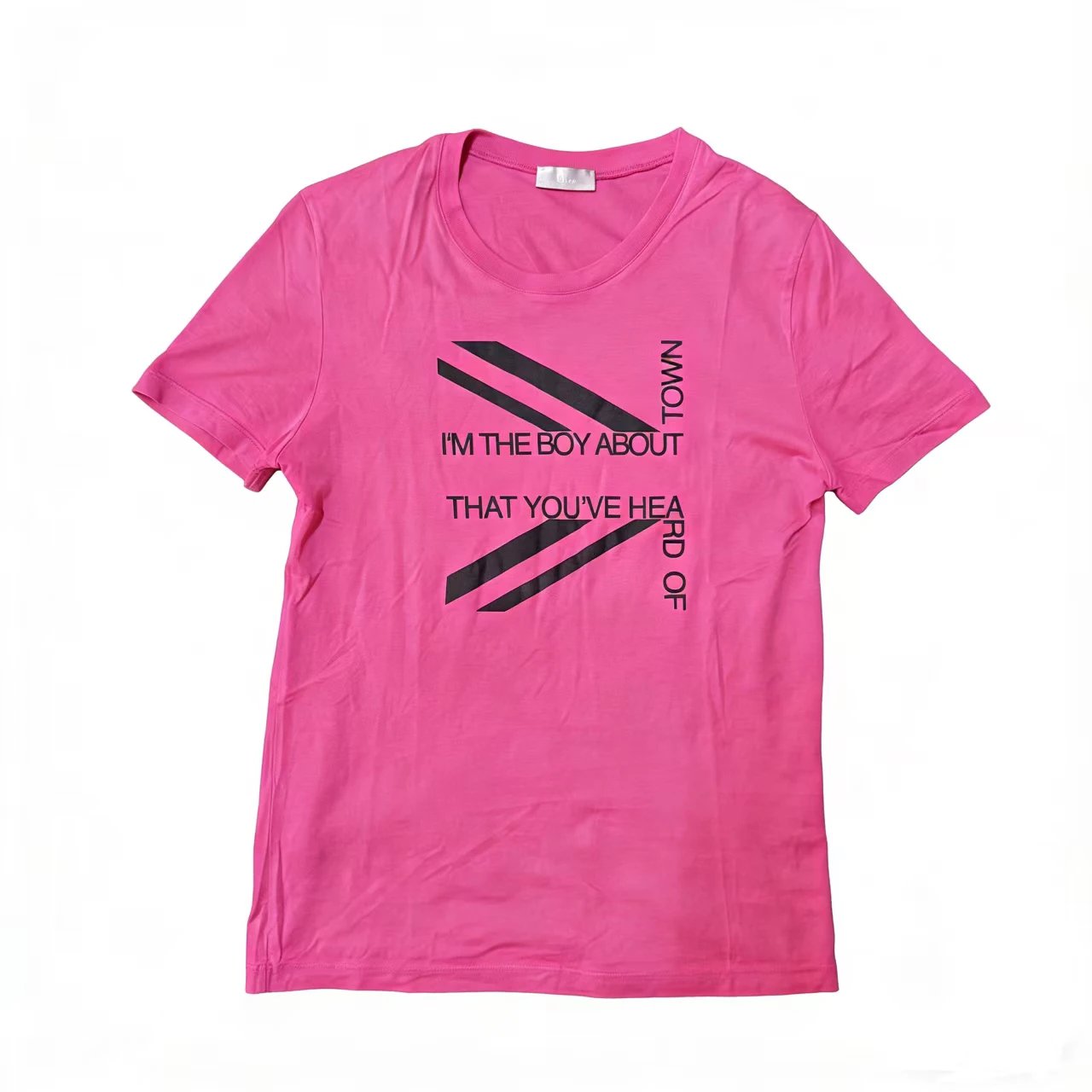 Dior Homme SS06 Boy About Town T-Shirt Pink