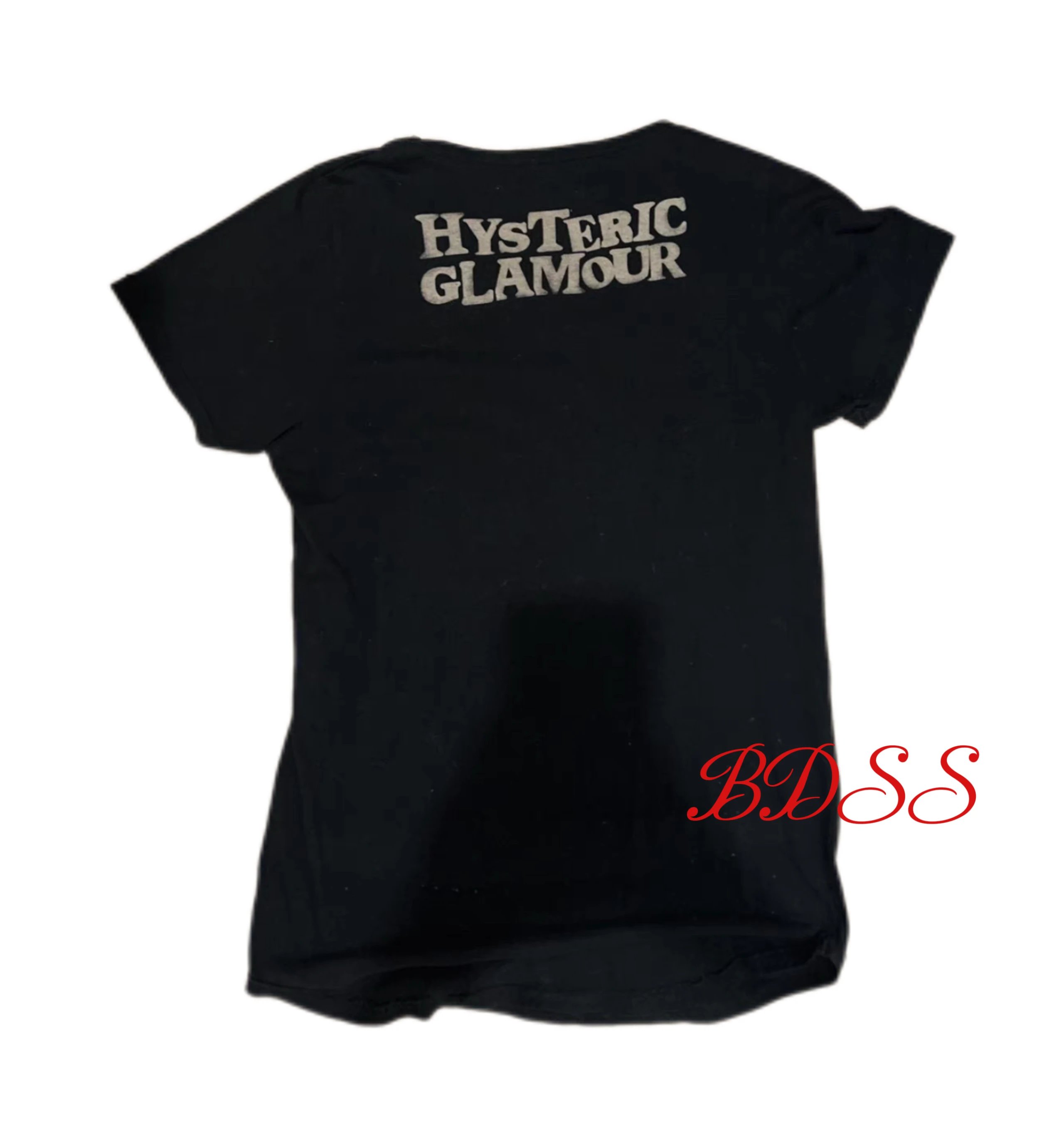 Hysteric Glamour Fuck Bear Stars & Stripes T-Shirt Black