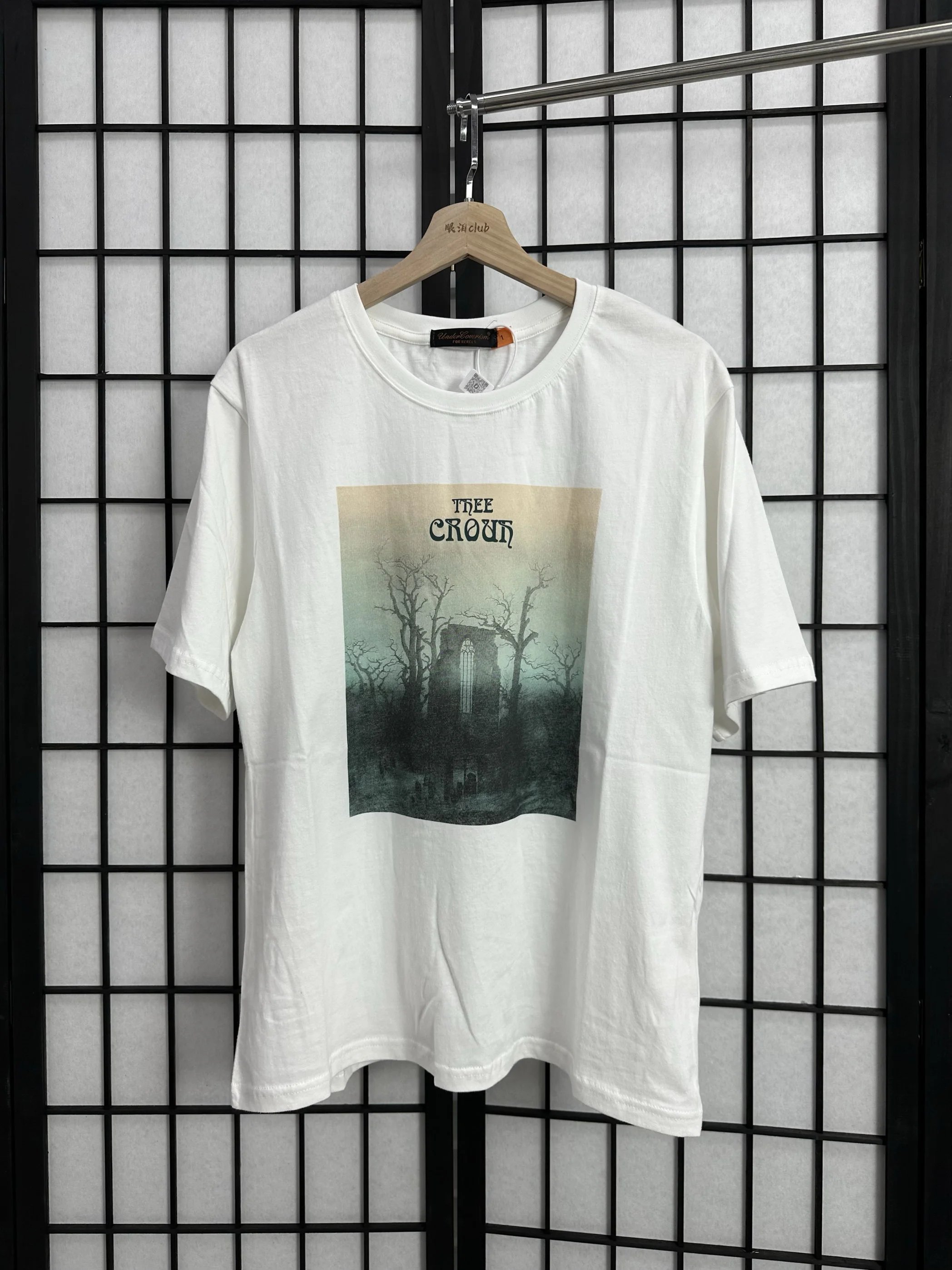 Undercover SS06 "T" Thee Crown Graphic T-Shirt White