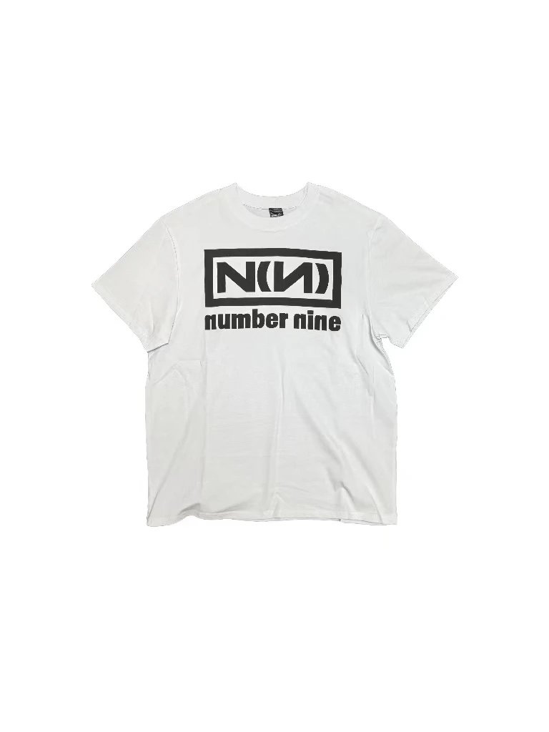 Number (N)ine Nine Inch Nails Logo T-Shirt White