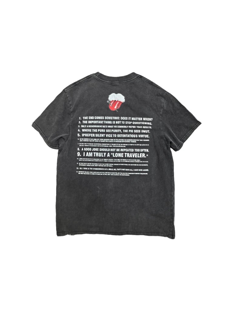 Number (N)ine x The Rolling Stones Einstein Quotes T-Shirt