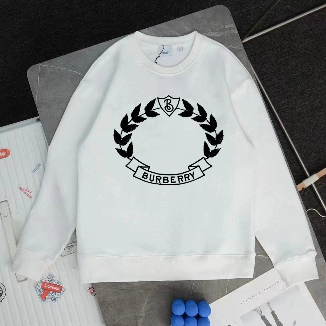 Burberry Deer, Fox and Hare Print Sweatshirt Black