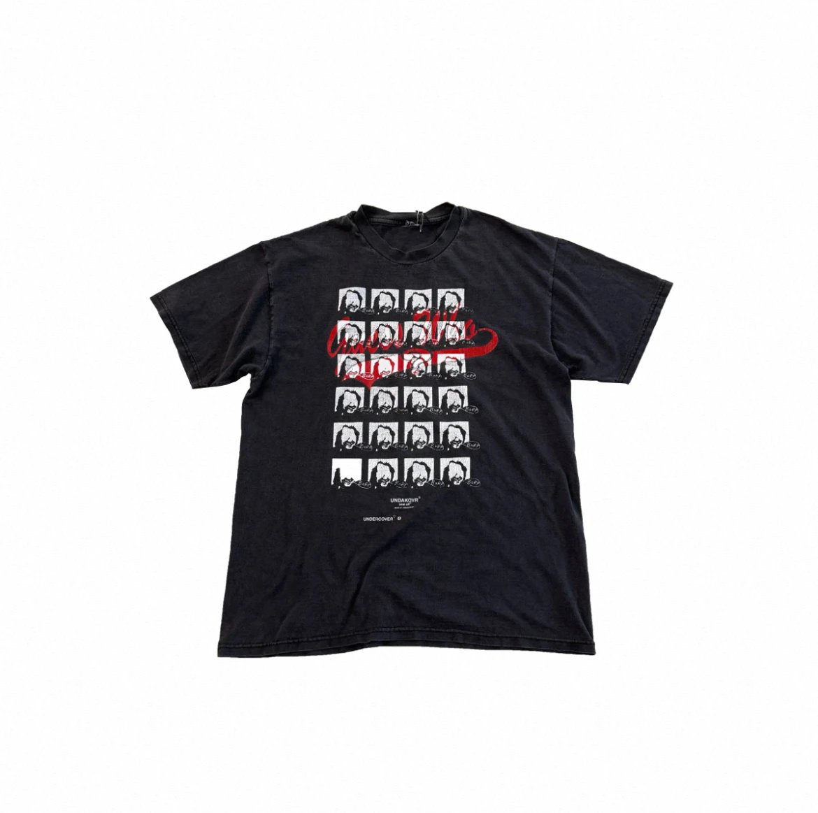 Undercover SS06 "T" Klaus Graphic T-Shirt Black