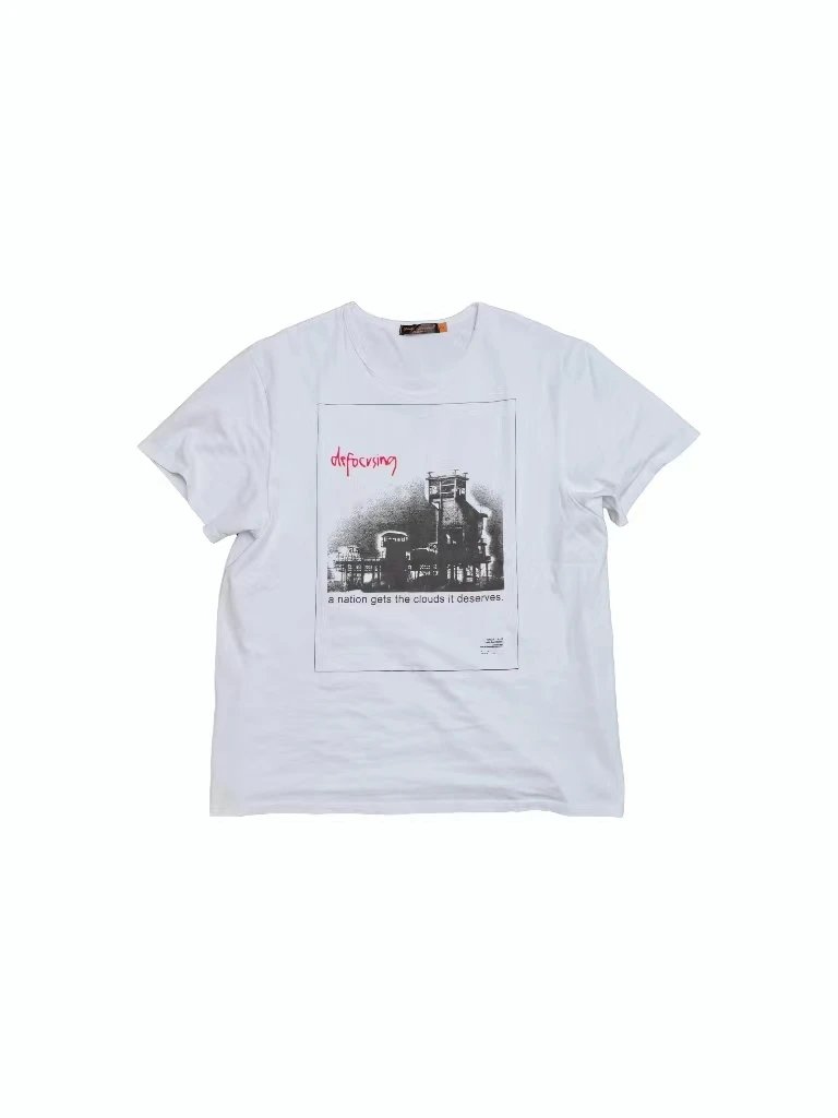 Undercover SS10 Less But Better Defocusing T-Shirt White