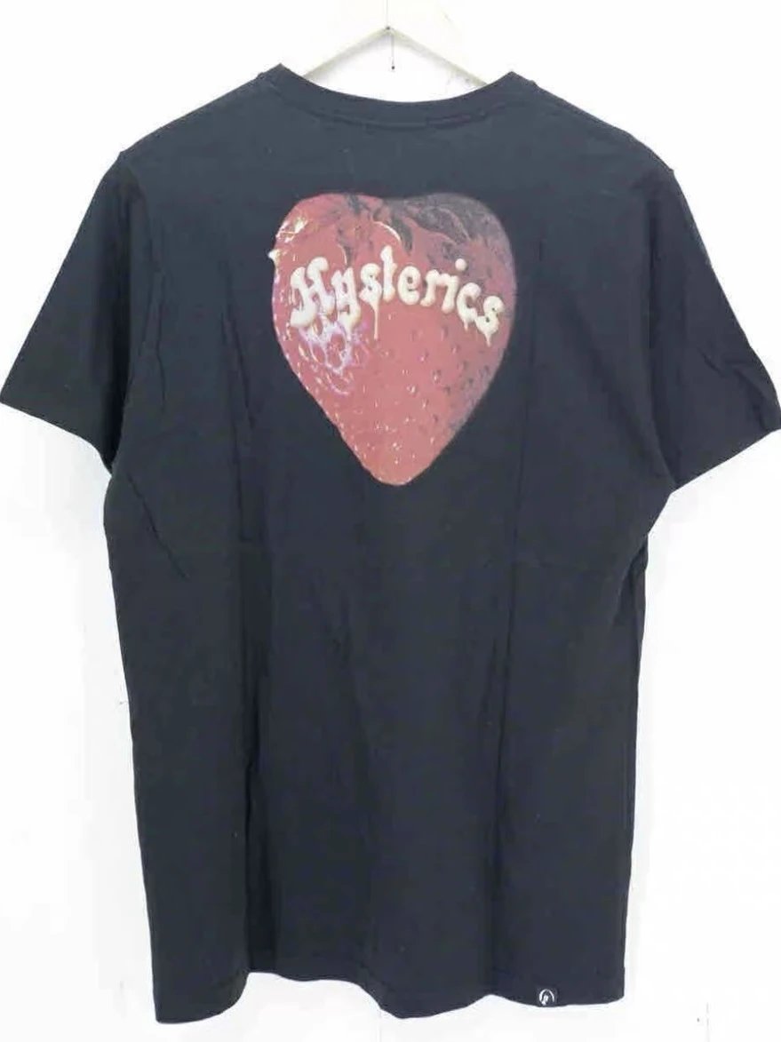 Hysterics Skull Strawberry T-Shirt Black
