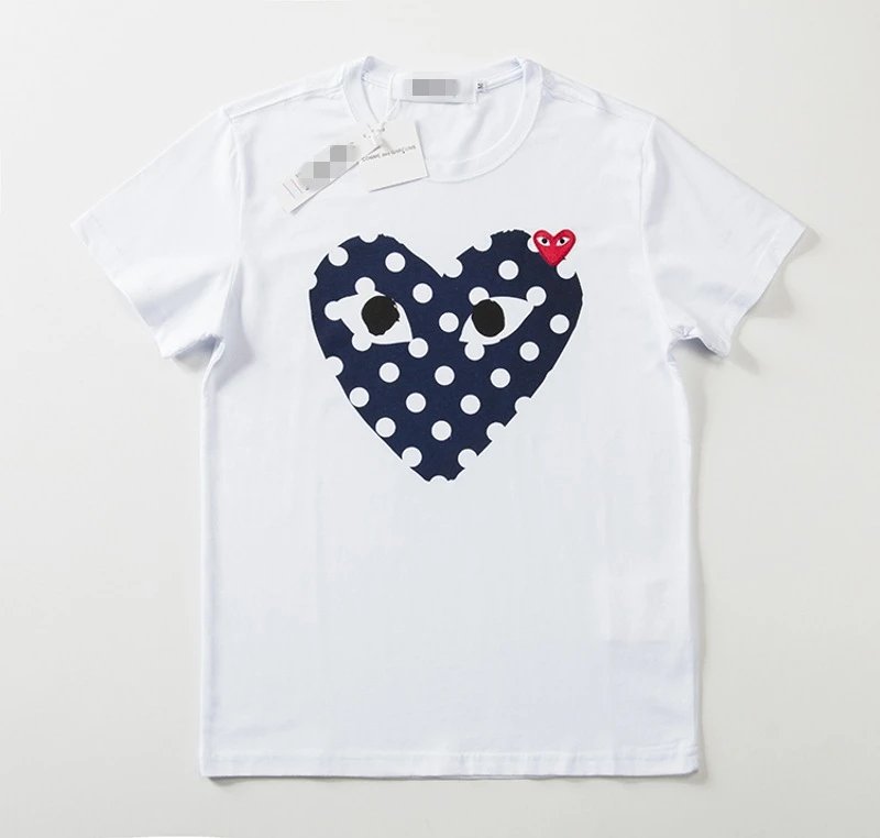 Comme des Garçons Play Red Heart Emblem T-Shirt Black